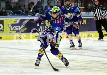 EBEL. Eishockey Bundesliga. VSV gegen HC TIWAG Innsbruck.   Scherbak Nikita (VSV). Klagenfurt, 6.10.2024. 
Foto: Kuess
www.qspictures.net
---
pressefotos, pressefotografie, kuess, qs, qspictures, sport, bild, bilder, bilddatenbank