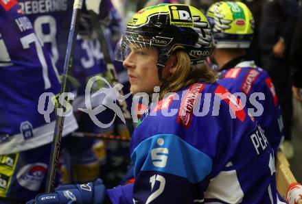 EBEL. Eishockey Bundesliga. VSV gegen HC TIWAG Innsbruck.  Chase Pearson  (VSV). Klagenfurt, 6.10.2024. 
Foto: Kuess
www.qspictures.net
---
pressefotos, pressefotografie, kuess, qs, qspictures, sport, bild, bilder, bilddatenbank