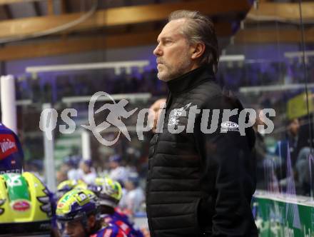 EBEL. Eishockey Bundesliga. VSV gegen HC TIWAG Innsbruck.  Trainer Tray Tuomie  (VSV). Klagenfurt, 6.10.2024. 
Foto: Kuess
www.qspictures.net
---
pressefotos, pressefotografie, kuess, qs, qspictures, sport, bild, bilder, bilddatenbank