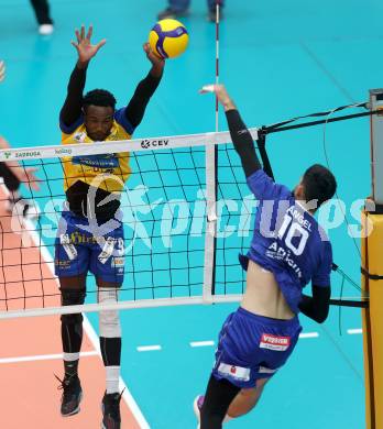 Volleyball CEV Cup. SK Sich/Dob gegen Lausanne. Bryan Camino Martinez (Aich/Dob). Bleiburg, am 9.10.2024.
Foto: Kuess
---
pressefotos, pressefotografie, kuess, qs, qspictures, sport, bild, bilder, bilddatenbank