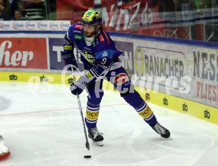 EBEL. Eishockey Bundesliga. VSV gegen HC TIWAG Innsbruck.   Maximilian Rebernig (VSV). Klagenfurt, 6.10.2024. 
Foto: Kuess
www.qspictures.net
---
pressefotos, pressefotografie, kuess, qs, qspictures, sport, bild, bilder, bilddatenbank