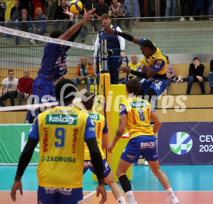 Volleyball CEV Cup. SK Sich/Dob gegen Lausanne. Carlos Yoandrys Charles Santana (Aich/Dob). Bleiburg, am 9.10.2024.
Foto: Kuess
---
pressefotos, pressefotografie, kuess, qs, qspictures, sport, bild, bilder, bilddatenbank