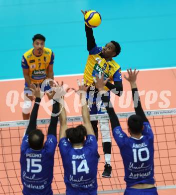 Volleyball CEV Cup. SK Sich/Dob gegen Lausanne. Bryan Camino Martinez (Aich/Dob). Bleiburg, am 9.10.2024.
Foto: Kuess
---
pressefotos, pressefotografie, kuess, qs, qspictures, sport, bild, bilder, bilddatenbank