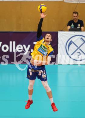 Volleyball CEV Cup. SK Sich/Dob gegen Lausanne. Jekabs Dzenis (Aich/Dob). Bleiburg, am 9.10.2024.
Foto: Kuess
---
pressefotos, pressefotografie, kuess, qs, qspictures, sport, bild, bilder, bilddatenbank