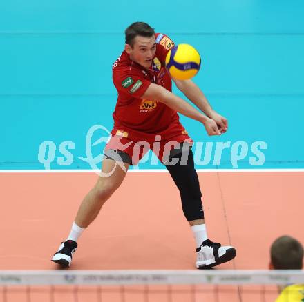 Volleyball CEV Cup. SK Sich/Dob gegen Lausanne. Daniel Brandstetter (Aich/Dob). Bleiburg, am 9.10.2024.
Foto: Kuess
---
pressefotos, pressefotografie, kuess, qs, qspictures, sport, bild, bilder, bilddatenbank