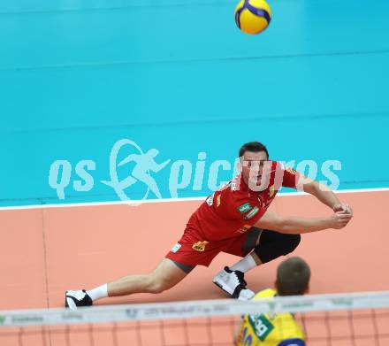 Volleyball CEV Cup. SK Sich/Dob gegen Lausanne. Daniel Brandstetter (Aich/Dob). Bleiburg, am 9.10.2024.
Foto: Kuess
---
pressefotos, pressefotografie, kuess, qs, qspictures, sport, bild, bilder, bilddatenbank