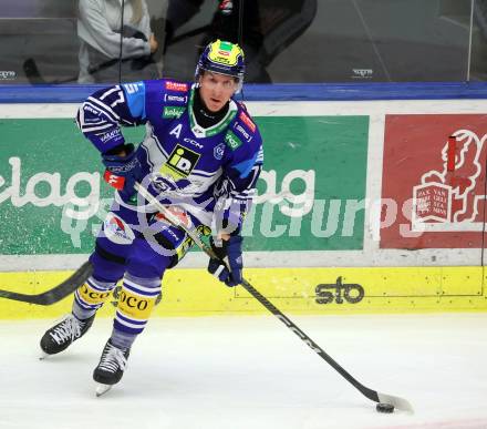 Eishockey ICE Bundesliga. VSV gegen Pioneers Vorarlberg. Philipp Lindner (VSV). Villach, am 11.10.2024.
Foto: Kuess
---
pressefotos, pressefotografie, kuess, qs, qspictures, sport, bild, bilder, bilddatenbank