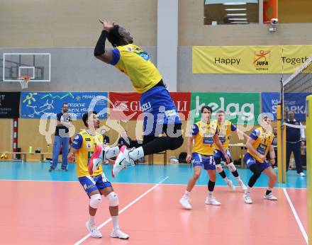 Volleyball CEV Cup. SK Sich/Dob gegen Lausanne. Carlos Yoandrys Charles Santana (Aich/Dob). Bleiburg, am 9.10.2024.
Foto: Kuess
---
pressefotos, pressefotografie, kuess, qs, qspictures, sport, bild, bilder, bilddatenbank