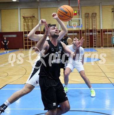 Basketball 2. Bundesliga 2024/25. Grunddurchgang 3. Runde.. Woerthersee Piraten gegen  Raiders Tirol. Marin Sliskovic (Piraten).  Klagenfurt, am 12.10.2024.
Foto: Kuess
---
pressefotos, pressefotografie, kuess, qs, qspictures, sport, bild, bilder, bilddatenbank