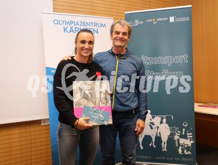 Spitzensport und Studium. Lara Vadlau (Segeln), Thomas Brandauer. Klagenfurt, am 16.10.2024.
Foto: Kuess
www.qspictures.net
---
pressefotos, pressefotografie, kuess, qs, qspictures, sport, bild, bilder, bilddatenbank