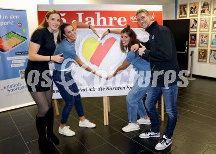 25 JahreKaernten Sport.Marijana Jelic (Schwimmen), Katharina Lobnig (Rudern), Magdalena Lobnig (Rudern), Heiko Gigler (Schwimmen),. Klagenfurt, 17.10.2024.
Foto: Kuess
www.qspictures.net
---
pressefotos, pressefotografie, kuess, qs, qspictures, sport, bild, bilder, bilddatenbank