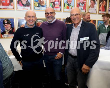 25 JahreKaernten Sport. Walter Reichel, Gerald Florian, Raimund Berger. Klagenfurt, 17.10.2024.
Foto: Kuess
www.qspictures.net
---
pressefotos, pressefotografie, kuess, qs, qspictures, sport, bild, bilder, bilddatenbank