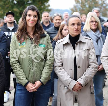 Rudern. Ehrung Magdalena und Katharina Lobnig. Magdalena Lobnig, Lara Vadlau. Voelkermarkt, am 19.10.2024.
Foto: Kuess
---
pressefotos, pressefotografie, kuess, qs, qspictures, sport, bild, bilder, bilddatenbank