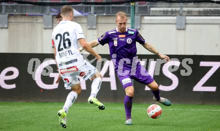 Fussball Bundesliga.  SK Austria Klagenfurt gegen Austria Wien .  Florian Jaritz,  (Klagenfurt). Klagenfurt, am 20.10.2024.
Foto: Kuess
www.qspictures.net
---
pressefotos, pressefotografie, kuess, qs, qspictures, sport, bild, bilder, bilddatenbank