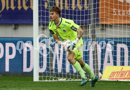 Fussball Bundesliga.  SK Austria Klagenfurt gegen Austria Wien .  Simon Spari (Klagenfurt). Klagenfurt, am 20.10.2024.
Foto: Kuess
www.qspictures.net
---
pressefotos, pressefotografie, kuess, qs, qspictures, sport, bild, bilder, bilddatenbank