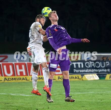 Fussball OEFB Cup. WAC gegen SK Austria Klagenfurt. Dominik Baumgartner (WAC), Nicolas Binder (Austria Klagenfurt). Wolfsberg, am 30.10.2024.
Foto: Kuess
---
pressefotos, pressefotografie, kuess, qs, qspictures, sport, bild, bilder, bilddatenbank