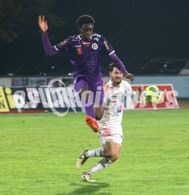 Fussball OEFB Cup. WAC gegen SK Austria Klagenfurt. Dikeni-Rafid Salifou (Austria Klagenfurt). Wolfsberg, am 30.10.2024.
Foto: Kuess
---
pressefotos, pressefotografie, kuess, qs, qspictures, sport, bild, bilder, bilddatenbank