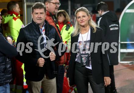 Fussball OEFB Cup. WAC gegen SK Austria Klagenfurt. Dietmar Riegler, Waltraud Riegler (WAC). Wolfsberg, am 30.10.2024.
Foto: Kuess
---
pressefotos, pressefotografie, kuess, qs, qspictures, sport, bild, bilder, bilddatenbank