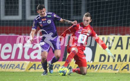 Fussball OEFB Cup. WAC gegen SK Austria Klagenfurt. Lukas Guetlbauer (WAC), David Toshevski (Austria Klagenfurt). Wolfsberg, am 30.10.2024.
Foto: Kuess
---
pressefotos, pressefotografie, kuess, qs, qspictures, sport, bild, bilder, bilddatenbank