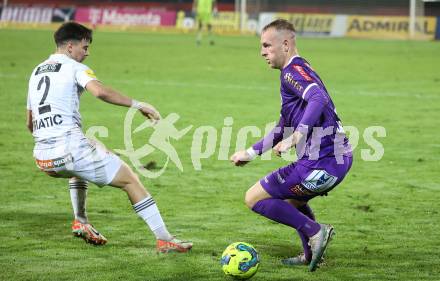 Fussball OEFB Cup. WAC gegen SK Austria Klagenfurt. Boris Matic (WAC), Florian Jaritz (Austria Klagenfurt). Wolfsberg, am 30.10.2024.
Foto: Kuess
---
pressefotos, pressefotografie, kuess, qs, qspictures, sport, bild, bilder, bilddatenbank