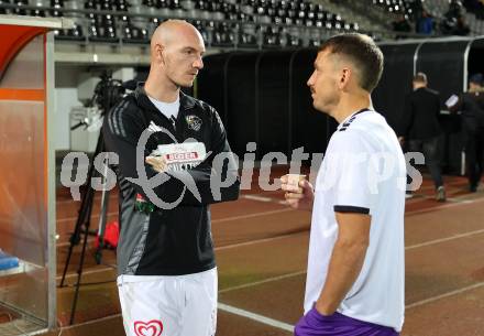 Fussball OEFB Cup. WAC gegen SK Austria Klagenfurt. Nicolas Wimmer (WAC), Christopher Wernitznig (Austria Klagenfurt). Wolfsberg, am 30.10.2024.
Foto: Kuess
---
pressefotos, pressefotografie, kuess, qs, qspictures, sport, bild, bilder, bilddatenbank