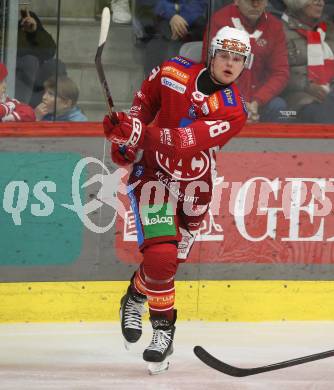 Eishockey Bundesliga. KAC gegen Innsbruck. Thomas Klassek  (KAC). Klagenfurt, am 1.11.2024.
Foto: Kuess
---
pressefotos, pressefotografie, kuess, qs, qspictures, sport, bild, bilder, bilddatenbank