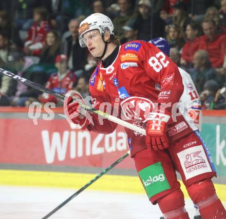 Eishockey Bundesliga. KAC gegen Innsbruck. Thilo Nickl (KAC). Klagenfurt, am 1.11.2024.
Foto: Kuess
---
pressefotos, pressefotografie, kuess, qs, qspictures, sport, bild, bilder, bilddatenbank