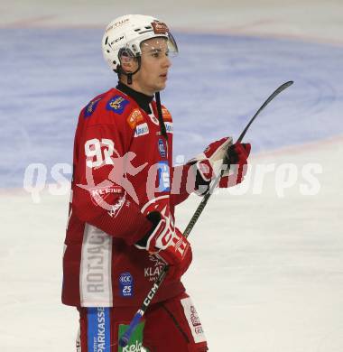 Eishockey Bundesliga. KAC gegen Innsbruck. Clemens Unterweger (KAC). Klagenfurt, am 1.11.2024.
Foto: Kuess
---
pressefotos, pressefotografie, kuess, qs, qspictures, sport, bild, bilder, bilddatenbank