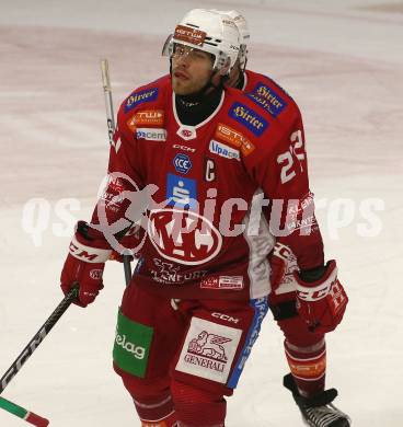 Eishockey Bundesliga. KAC gegen Innsbruck. Thomas Hundertpfund  (KAC). Klagenfurt, am 1.11.2024.
Foto: Kuess
---
pressefotos, pressefotografie, kuess, qs, qspictures, sport, bild, bilder, bilddatenbank