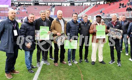 Fussball Bundesliga. SK Austria Klagenfurt gegen WAC.. Austria Klagenfurt Legenden. Klagenfurt, am 3.11.2024
Foto: Kuess
---
pressefotos, pressefotografie, kuess, qs, qspictures, sport, bild, bilder, bilddatenbank