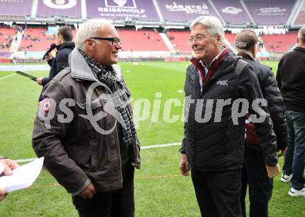 Fussball Bundesliga. SK Austria Klagenfurt gegen WAC.. Austria Klagenfurt Legenden. Walter Schoppitsch, LH Peter Kaiser. Klagenfurt, am 3.11.2024
Foto: Kuess
---
pressefotos, pressefotografie, kuess, qs, qspictures, sport, bild, bilder, bilddatenbank