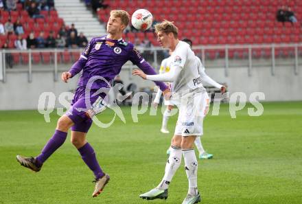 Fussball Bundesliga. SK Austria Klagenfurt gegen WAC.. Nicolas Binder (Austria Klagenfurt), Simon Piesinger (WAC). Klagenfurt, am 3.11.2024
Foto: Kuess
---
pressefotos, pressefotografie, kuess, qs, qspictures, sport, bild, bilder, bilddatenbank