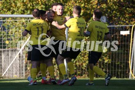 Fussball 1. Klasse D. Griffen gegen Bad St. Leonhard.   Torjubel Pascal Werner Bierbaumer  (Griffen),   Griffen, am 2.11.2024.
Foto: Kuess
www.qspictures.net
---
pressefotos, pressefotografie, kuess, qs, qspictures, sport, bild, bilder, bilddatenbank