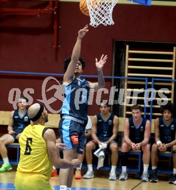 Basketball 2. Liga 2024/2025. Grunddurchgang 7. Runde. Woerthersee Piraten gegen Vienna Timberwolves.  Dean-Leon Cantor (Vienna). Klagenfurt, am 9.11.2024.
Foto: Kuess


---
pressefotos, pressefotografie, kuess, qs, qspictures, sport, bild, bilder, bilddatenbank