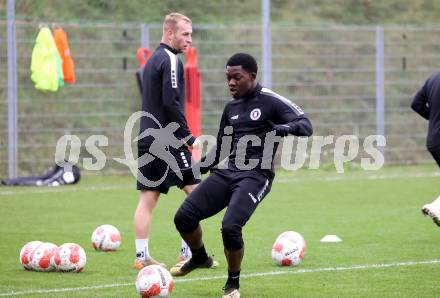 Fussball Bundesliga. SK Austria Klagenfurt.  Denzel Owusu.
Foto: Kuess
---
pressefotos, pressefotografie, kuess, qs, qspictures, sport, bild, bilder, bilddatenbank