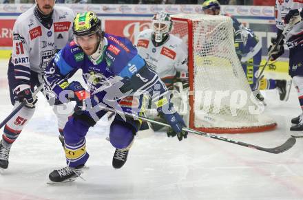 Eishockey ICE Bundesliga. VSV gegen Fehervar.  Maximilian Rebernig (VSV). Villach, am 20.11.2024.
Foto: Kuess
---
pressefotos, pressefotografie, kuess, qs, qspictures, sport, bild, bilder, bilddatenbank