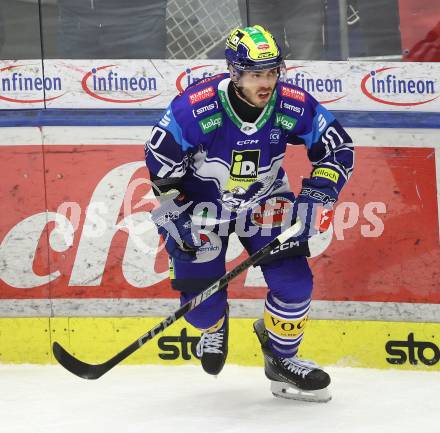 Eishockey ICE Bundesliga. VSV gegen Fehervar.  Thomas Vallant (VSV). Villach, am 20.11.2024.
Foto: Kuess
---
pressefotos, pressefotografie, kuess, qs, qspictures, sport, bild, bilder, bilddatenbank