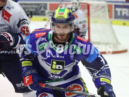 Eishockey ICE Bundesliga. VSV gegen Fehervar.  Alexander Rauchenwald (VSV). Villach, am 20.11.2024.
Foto: Kuess
---
pressefotos, pressefotografie, kuess, qs, qspictures, sport, bild, bilder, bilddatenbank