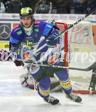 Eishockey ICE Bundesliga. VSV gegen Fehervar.  Maximilian Rebernig (VSV). Villach, am 20.11.2024.
Foto: Kuess
---
pressefotos, pressefotografie, kuess, qs, qspictures, sport, bild, bilder, bilddatenbank