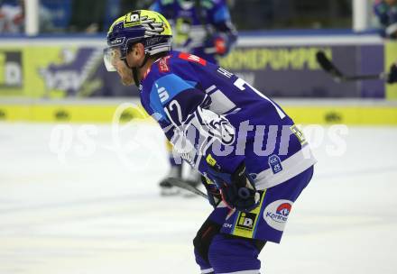 Eishockey ICE Bundesliga. VSV gegen Fehervar.  John Hughes (VSV). Villach, am 20.11.2024.
Foto: Kuess
---
pressefotos, pressefotografie, kuess, qs, qspictures, sport, bild, bilder, bilddatenbank