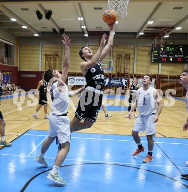 Basketball 2. Liga 2024/2025. Grunddurchgang 9. Runde. KOS Celovec gegen Woerthersee Piraten. Andreas Nuck (Woerthersee Piraten). Klagenfurt, am 22.11.2024.
Foto: Kuess


---
pressefotos, pressefotografie, kuess, qs, qspictures, sport, bild, bilder, bilddatenbank