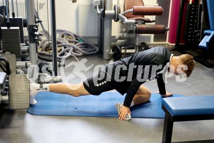 Fussball Bundesliga. Training.  SK Austria Klagenfurt.  Jonas Kuehn. Klagenfurt, am 28.11.2024.
Foto: Kuess
---
pressefotos, pressefotografie, kuess, qs, qspictures, sport, bild, bilder, bilddatenbank