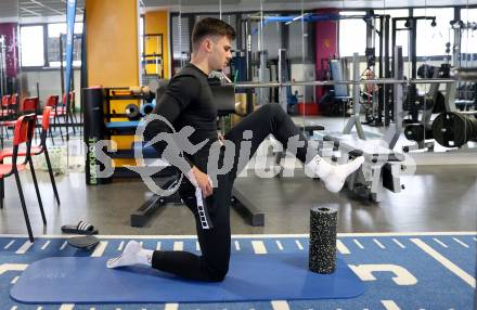 Fussball Bundesliga. Training.  SK Austria Klagenfurt.  David Toshevski. Klagenfurt, am 28.11.2024.
Foto: Kuess
---
pressefotos, pressefotografie, kuess, qs, qspictures, sport, bild, bilder, bilddatenbank