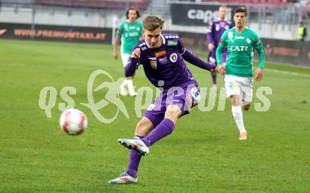 Fussball Bundesliga. SK  Austria Klagenfurt gegen WSG Tirol. Laurenz Dehl (Klagenfurt). Klagenfurt, am 1.12.2024.
Foto: Kuess
---
pressefotos, pressefotografie, kuess, qs, qspictures, sport, bild, bilder, bilddatenbank