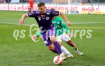 Fussball Bundesliga. SK  Austria Klagenfurt gegen WSG Tirol. Christopher Wernitznig (Klagenfurt). Klagenfurt, am 1.12.2024.
Foto: Kuess
---
pressefotos, pressefotografie, kuess, qs, qspictures, sport, bild, bilder, bilddatenbank