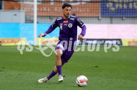 Fussball Bundesliga. SK  Austria Klagenfurt gegen WSG Tirol. Simon Straudi (Klagenfurt). Klagenfurt, am 1.12.2024.
Foto: Kuess
---
pressefotos, pressefotografie, kuess, qs, qspictures, sport, bild, bilder, bilddatenbank