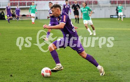 Fussball Bundesliga. SK  Austria Klagenfurt gegen WSG Tirol.Christopher Wernitznig (Klagenfurt). Klagenfurt, am 1.12.2024.
Foto: Kuess
---
pressefotos, pressefotografie, kuess, qs, qspictures, sport, bild, bilder, bilddatenbank