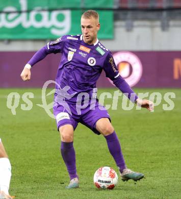 Fussball Bundesliga. SK  Austria Klagenfurt gegen WSG Tirol. Florian Jaritz (Klagenfurt). Klagenfurt, am 1.12.2024.
Foto: Kuess
---
pressefotos, pressefotografie, kuess, qs, qspictures, sport, bild, bilder, bilddatenbank