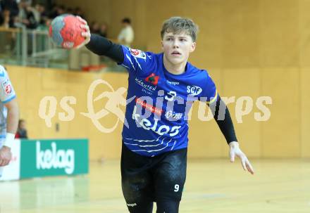 HLA Handball Bundesliga. SC Ferlach gegen HSG Xentis Lipizzanerheimat.  Nico Sager (SCF). Ferlach, am 6.12.2024.
Foto: Kuess
---
pressefotos, pressefotografie, kuess, qs, qspictures, sport, bild, bilder, bilddatenbank