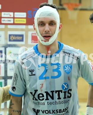 HLA Handball Bundesliga. SC Ferlach gegen HSG Xentis Lipizzanerheimat.  Karpo Sirolic (HSG Xentis). Ferlach, am 6.12.2024.
Foto: Kuess
---
pressefotos, pressefotografie, kuess, qs, qspictures, sport, bild, bilder, bilddatenbank